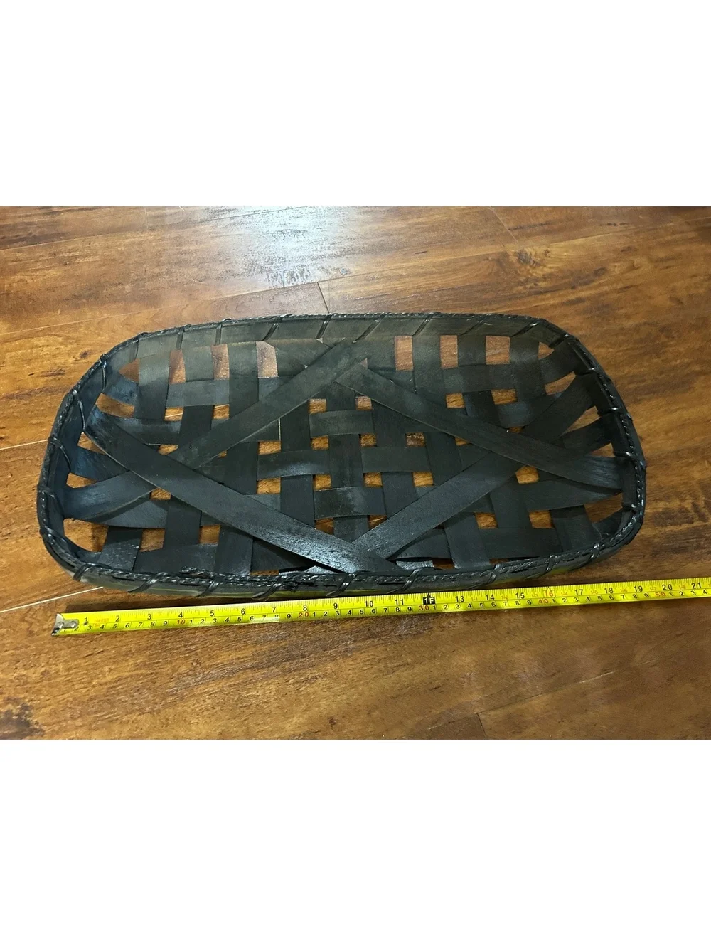 Black Woven Storage Basket